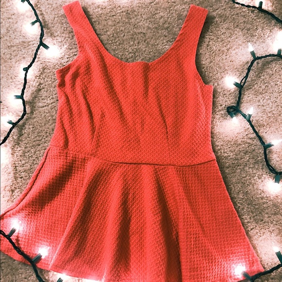 Forever 21 Tops - Forever21 - Pink Flare Tanktop